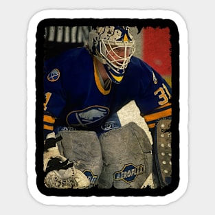 Daren Puppa, 1987 in Buffalo Sabres (3.41 GAA) Sticker